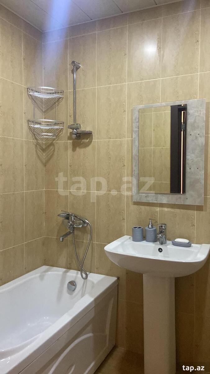 2-otaqlı yeni tikili kirayə verilir, Yasamal Mida, 55 m² (10)