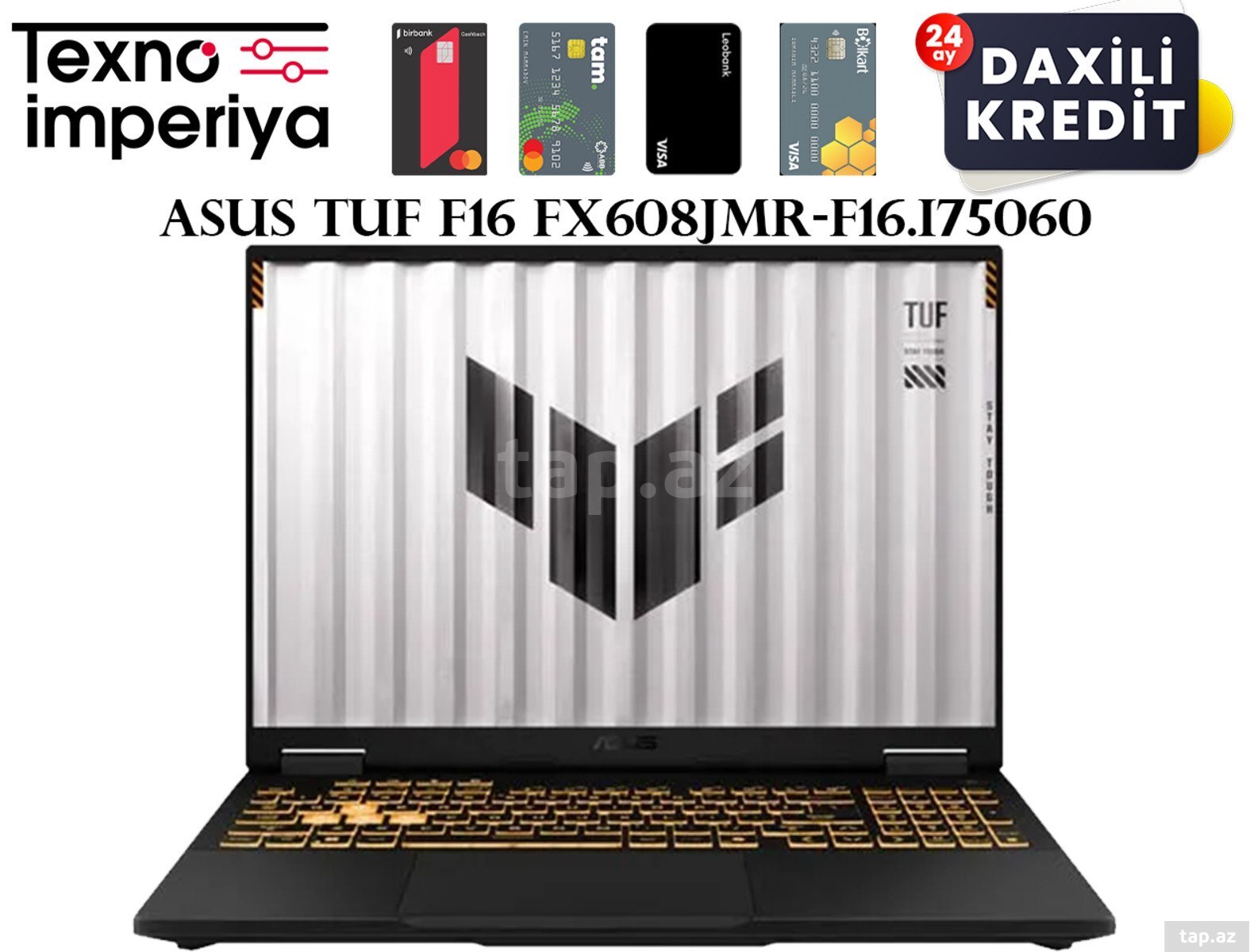 ASUS TUF F16 FX608JMR-F16.I75060 (90NR0NB1-M003N0)