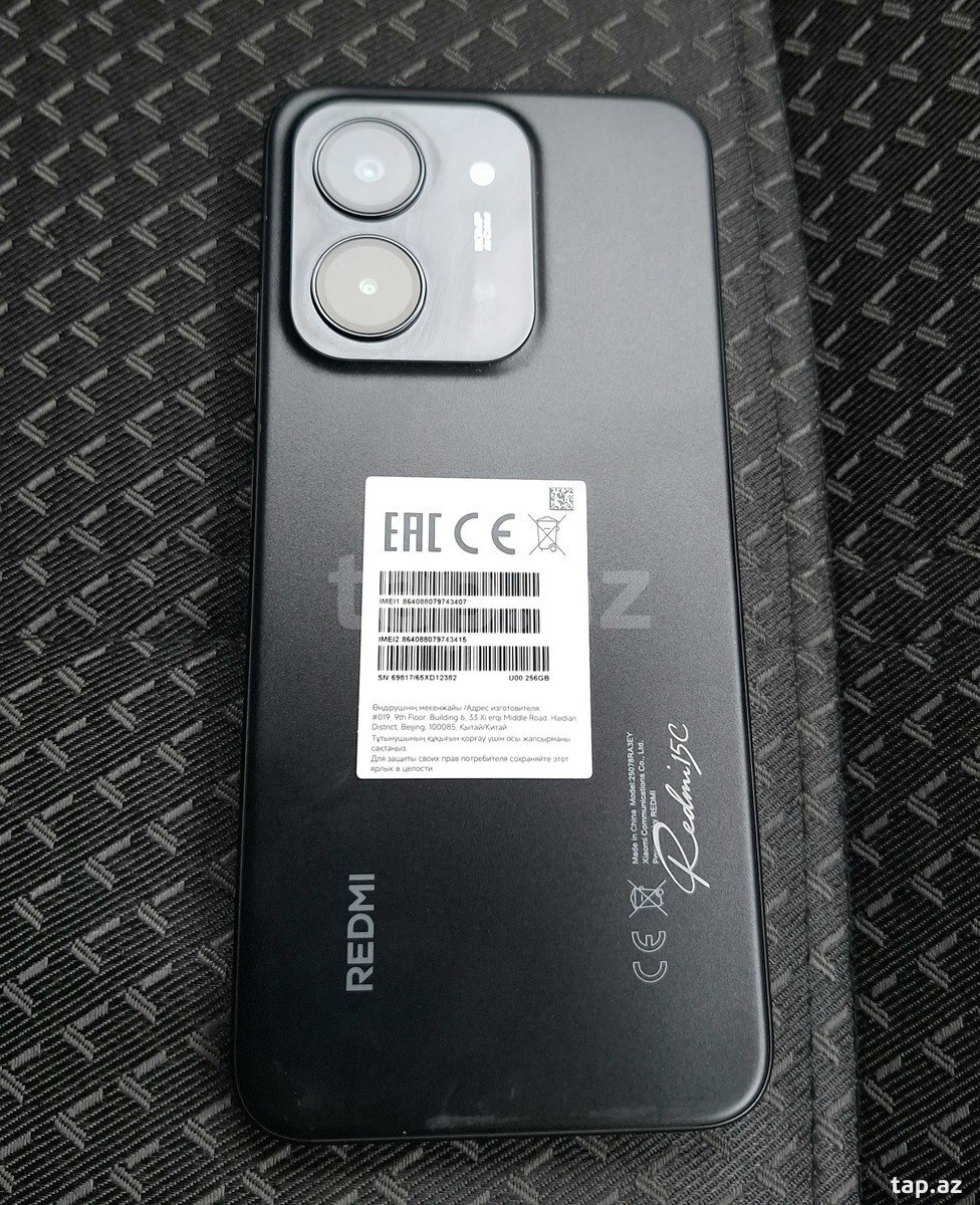 Xiaomi Redmi 15C Midnight Black 256GB/4GB