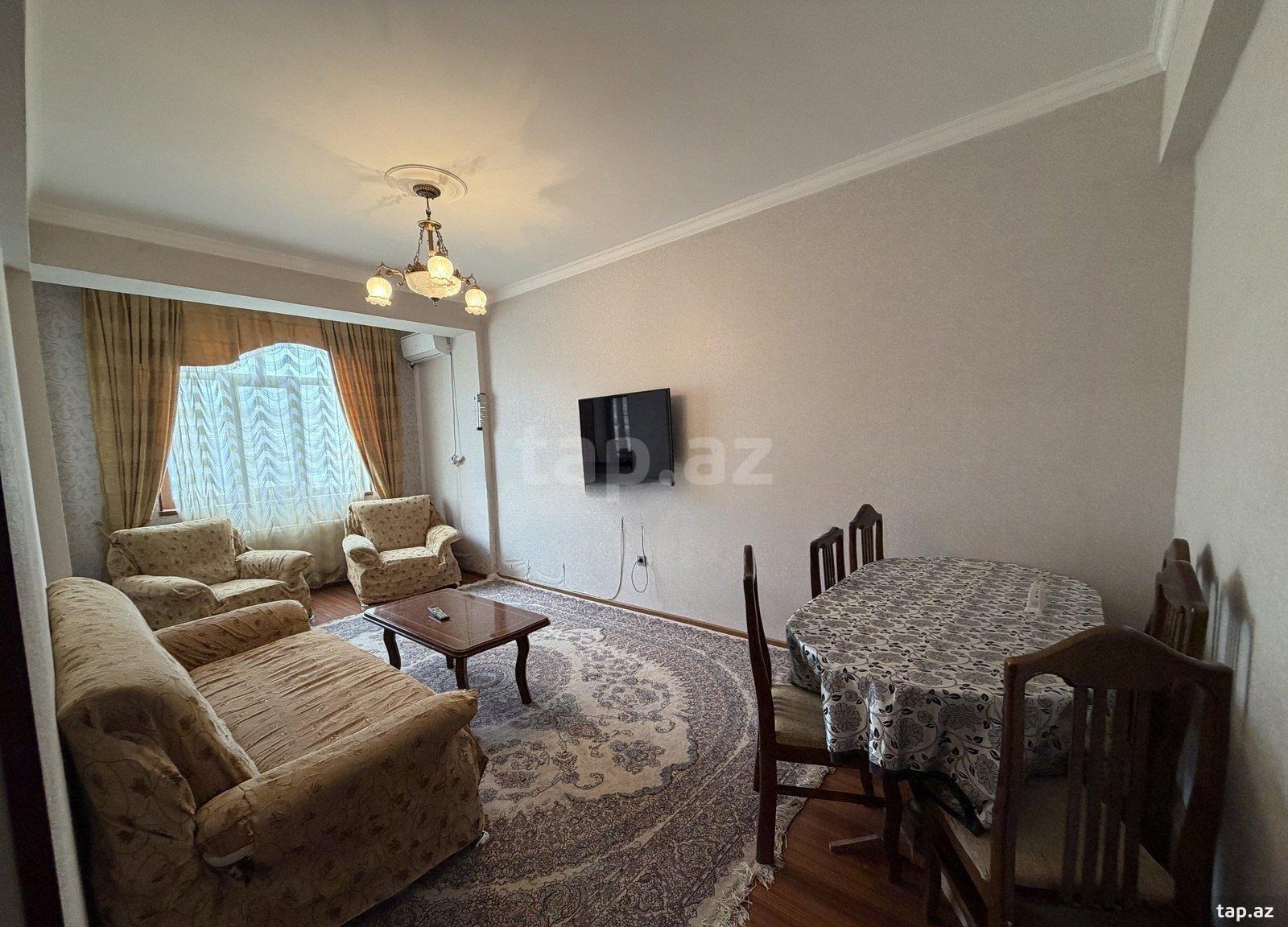 2-otaqlı yeni tikili kirayə verilir, Bayıl qəs., 70 m²