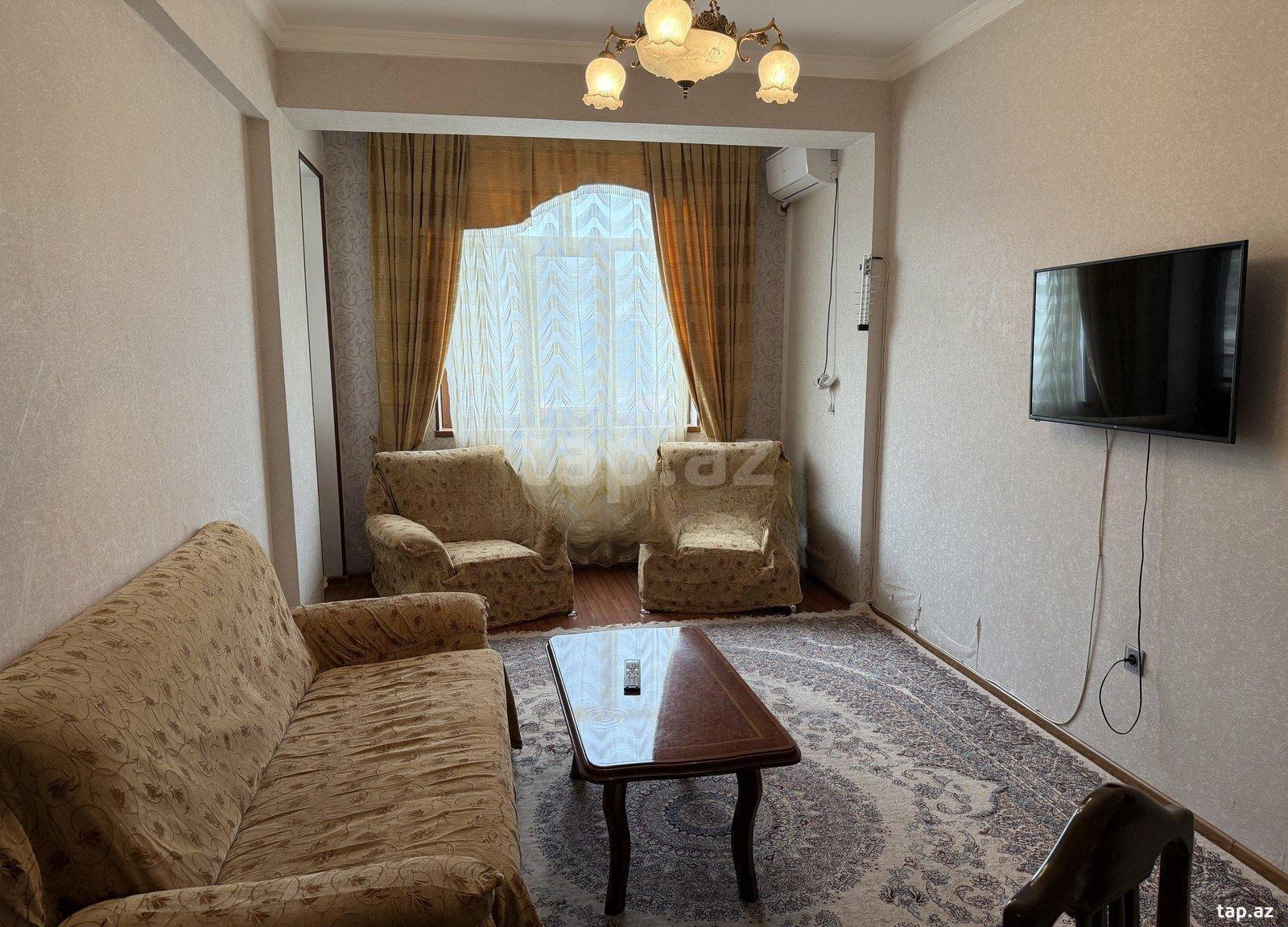 2-otaqlı yeni tikili kirayə verilir, Bayıl qəs., 70 m² (2)