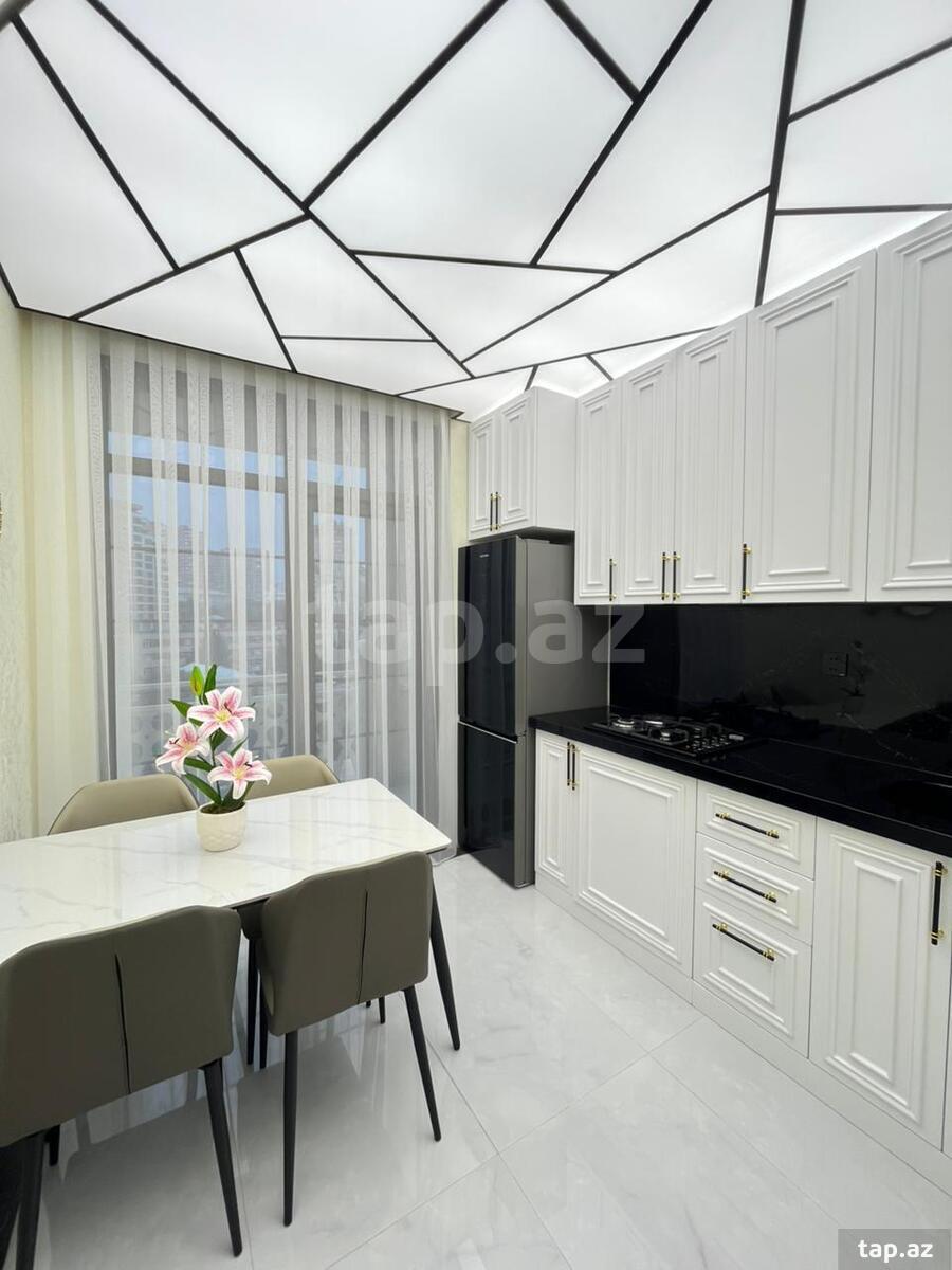 3-otaqlı yeni tikili, Nərimanov r., 90 m² (6)