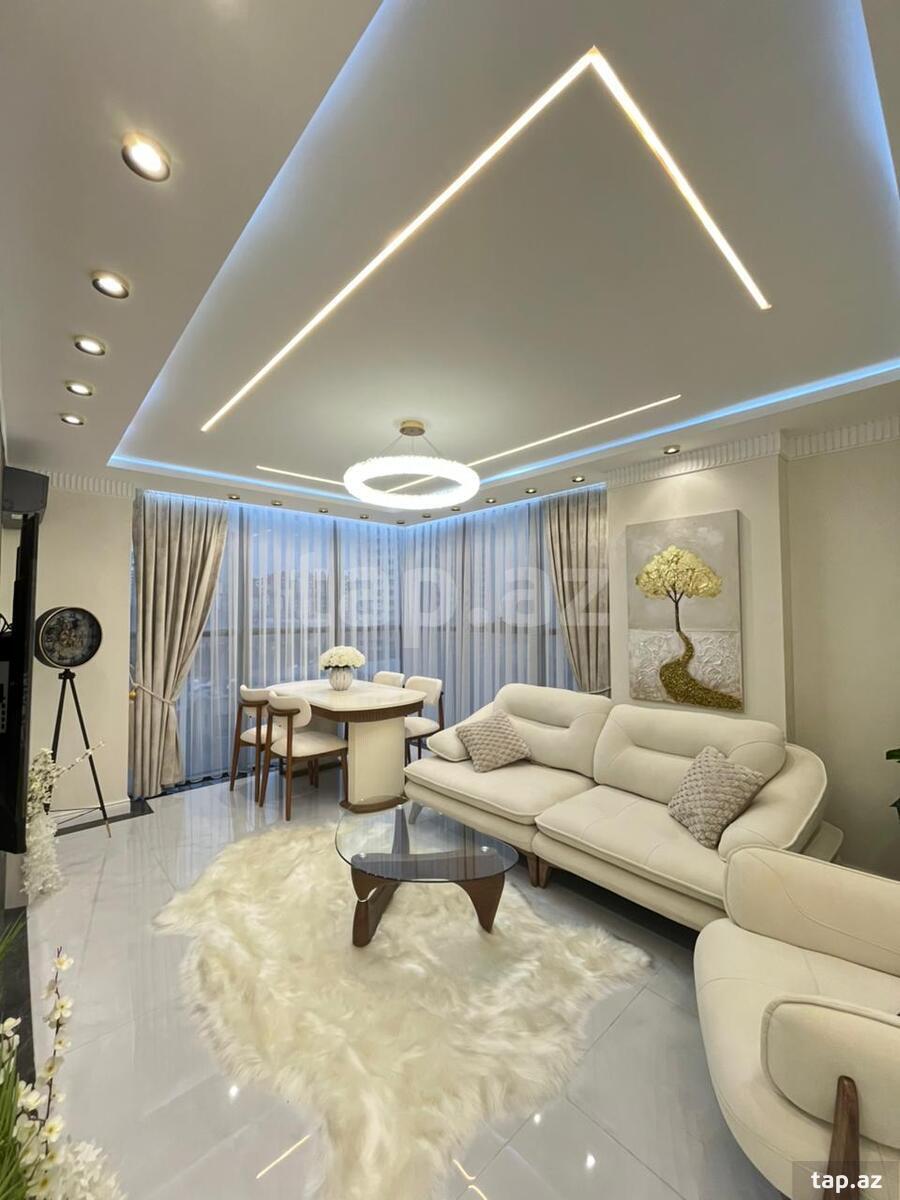 3-otaqlı yeni tikili, Nərimanov r., 90 m² (2)