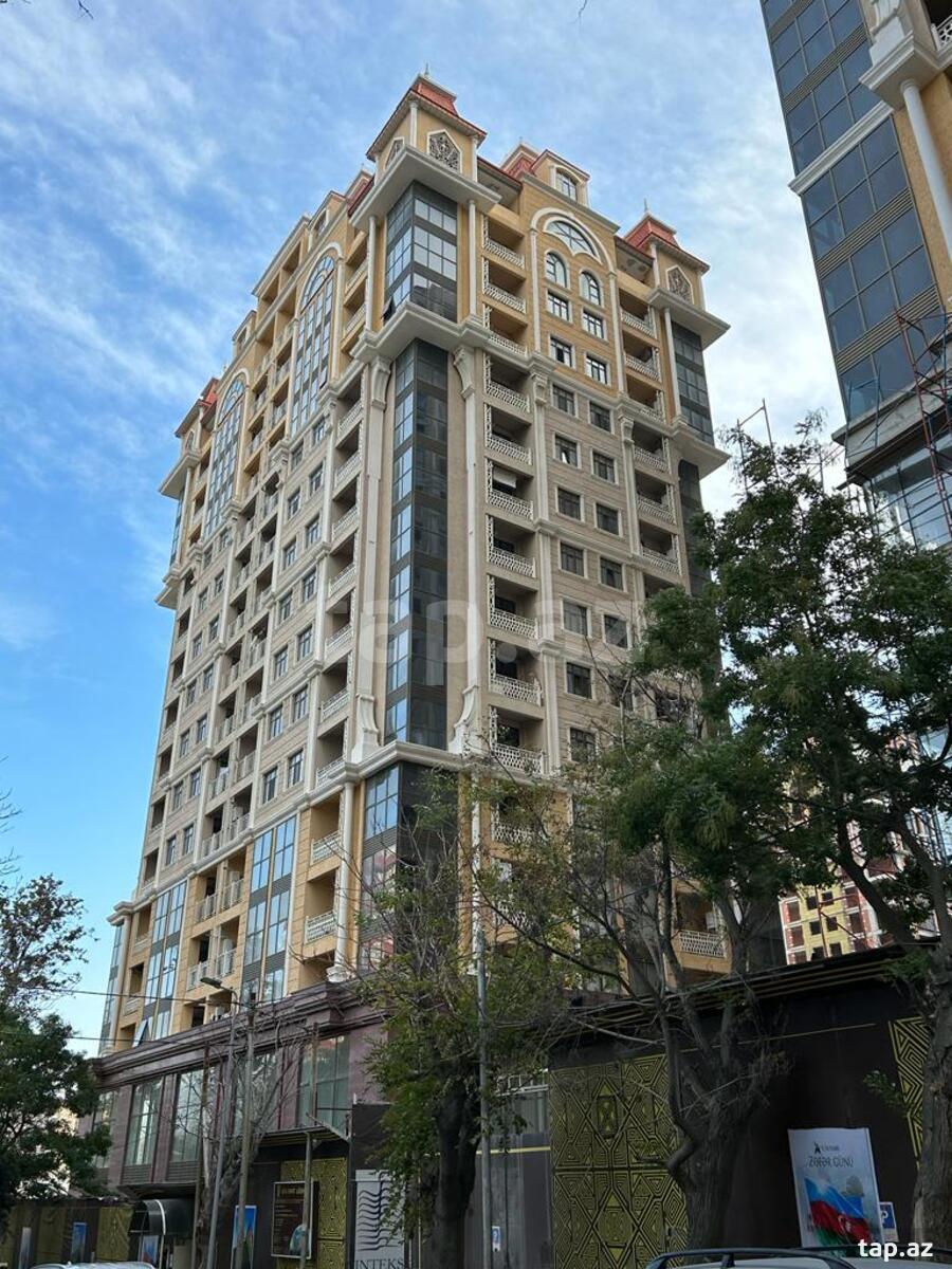 3-otaqlı yeni tikili, Nərimanov r., 90 m²