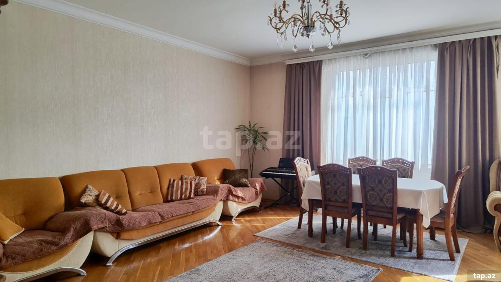3-otaqlı yeni tikili kirayə verilir, Asif Məhərrəmov küç., 130 m²