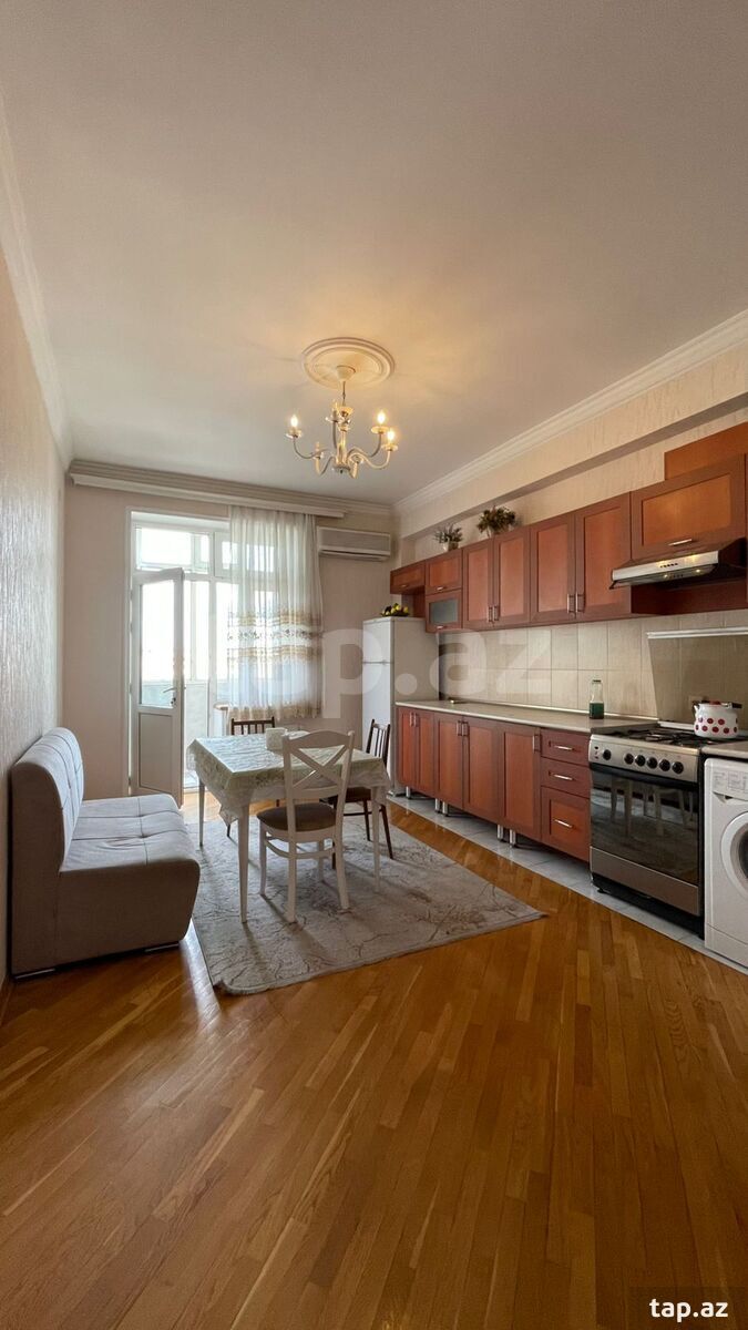 3-otaqlı yeni tikili kirayə verilir, Asif Məhərrəmov küç., 130 m² (11)