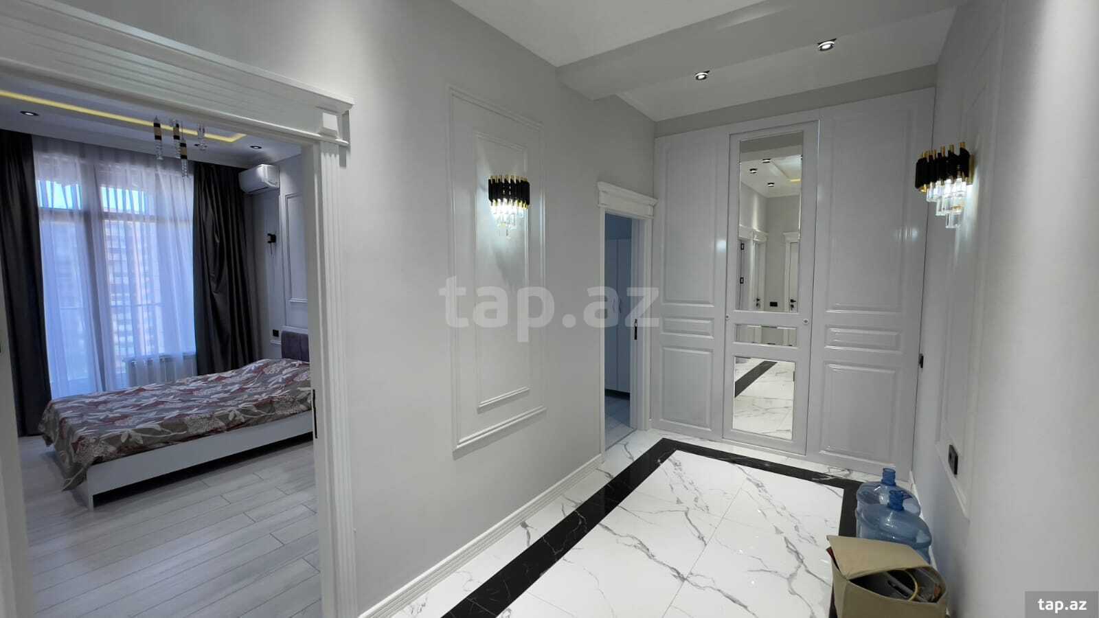 3-otaqlı yeni tikili kirayə verilir, Nəsib bəy Yusifbəyli küç., 72 m² (3)