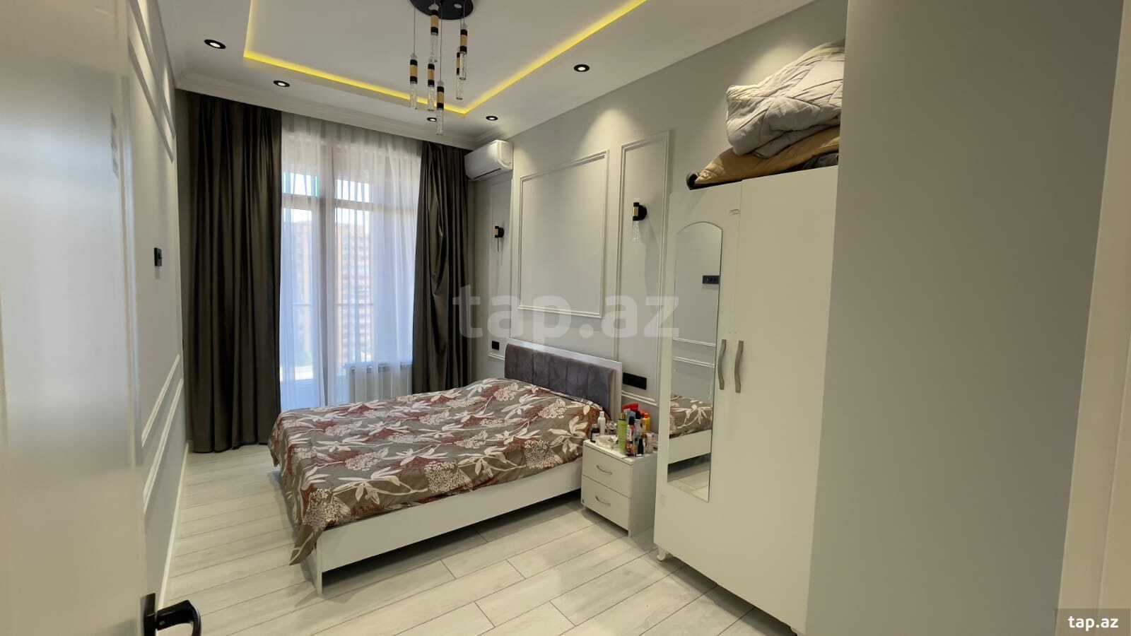 3-otaqlı yeni tikili kirayə verilir, Nəsib bəy Yusifbəyli küç., 72 m² (5)