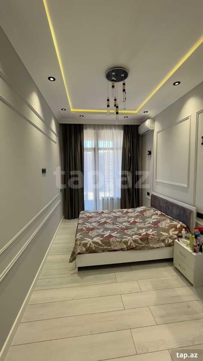 3-otaqlı yeni tikili kirayə verilir, Nəsib bəy Yusifbəyli küç., 72 m² (13)
