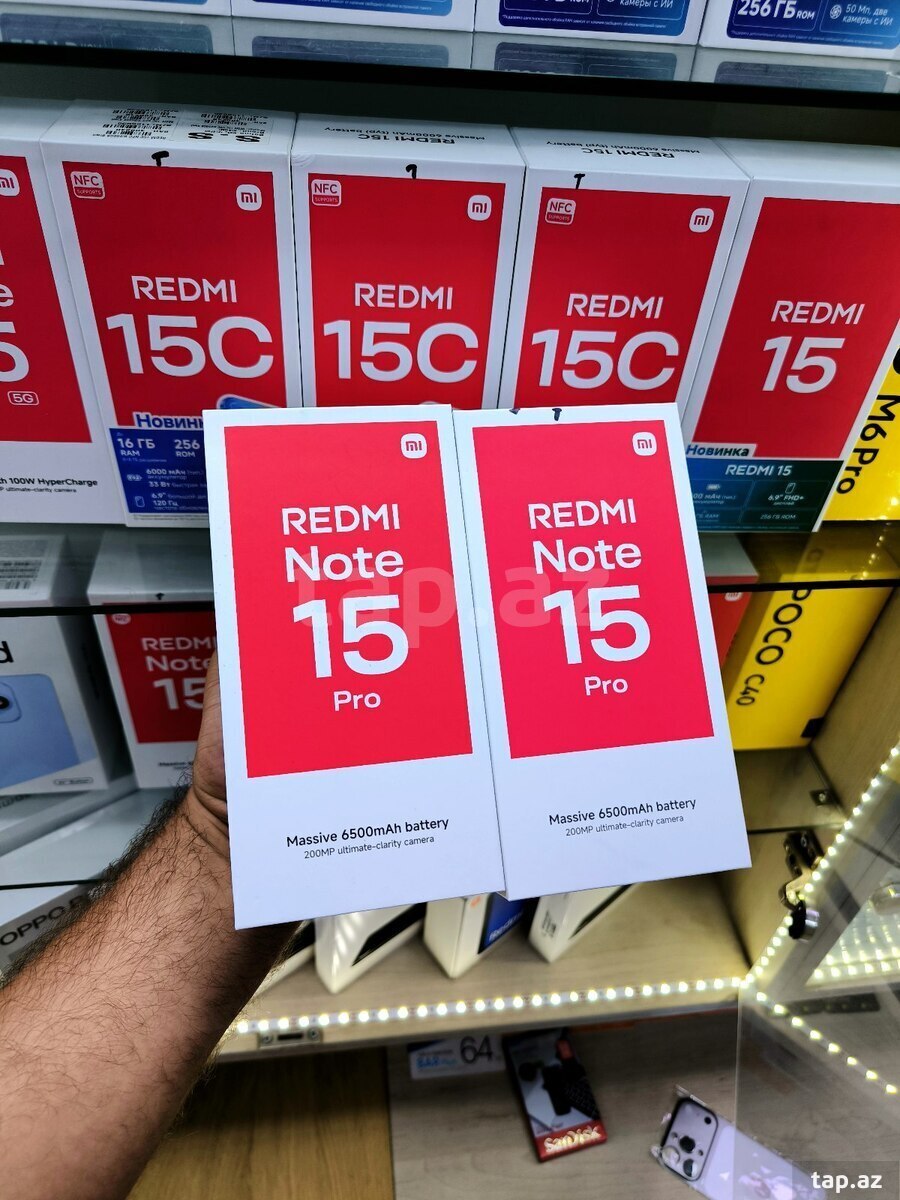 Xiaomi Redmi Note 15 Pro Black 256GB/8GB