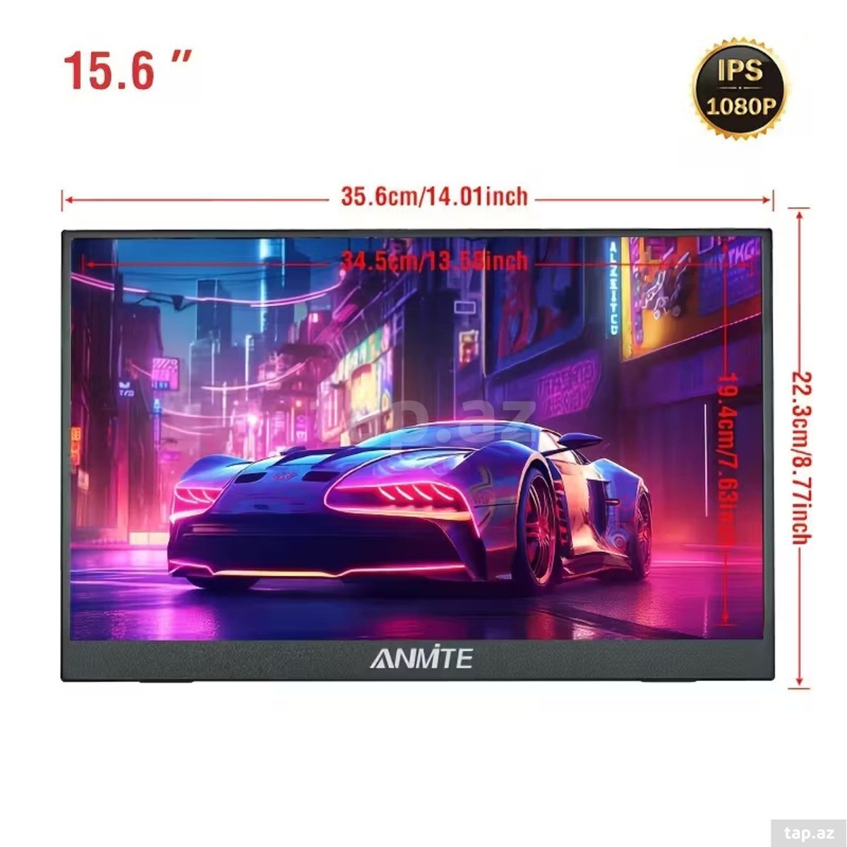 ANMITE 15.6” Portable Sensorlu Monitor