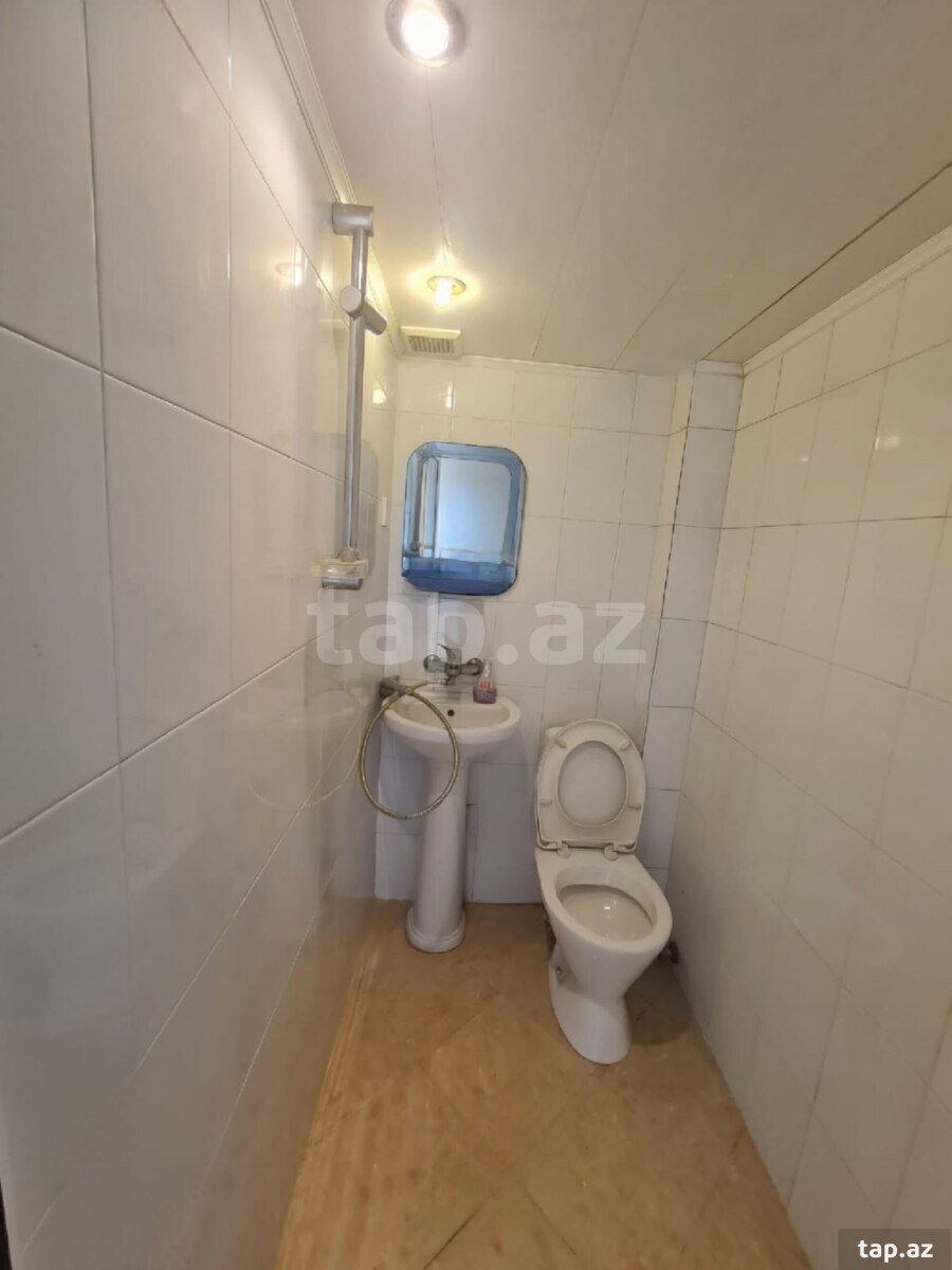 2-otaqlı mənzil kirayə verilir, İnşaatçılar m., 55 m² (6)
