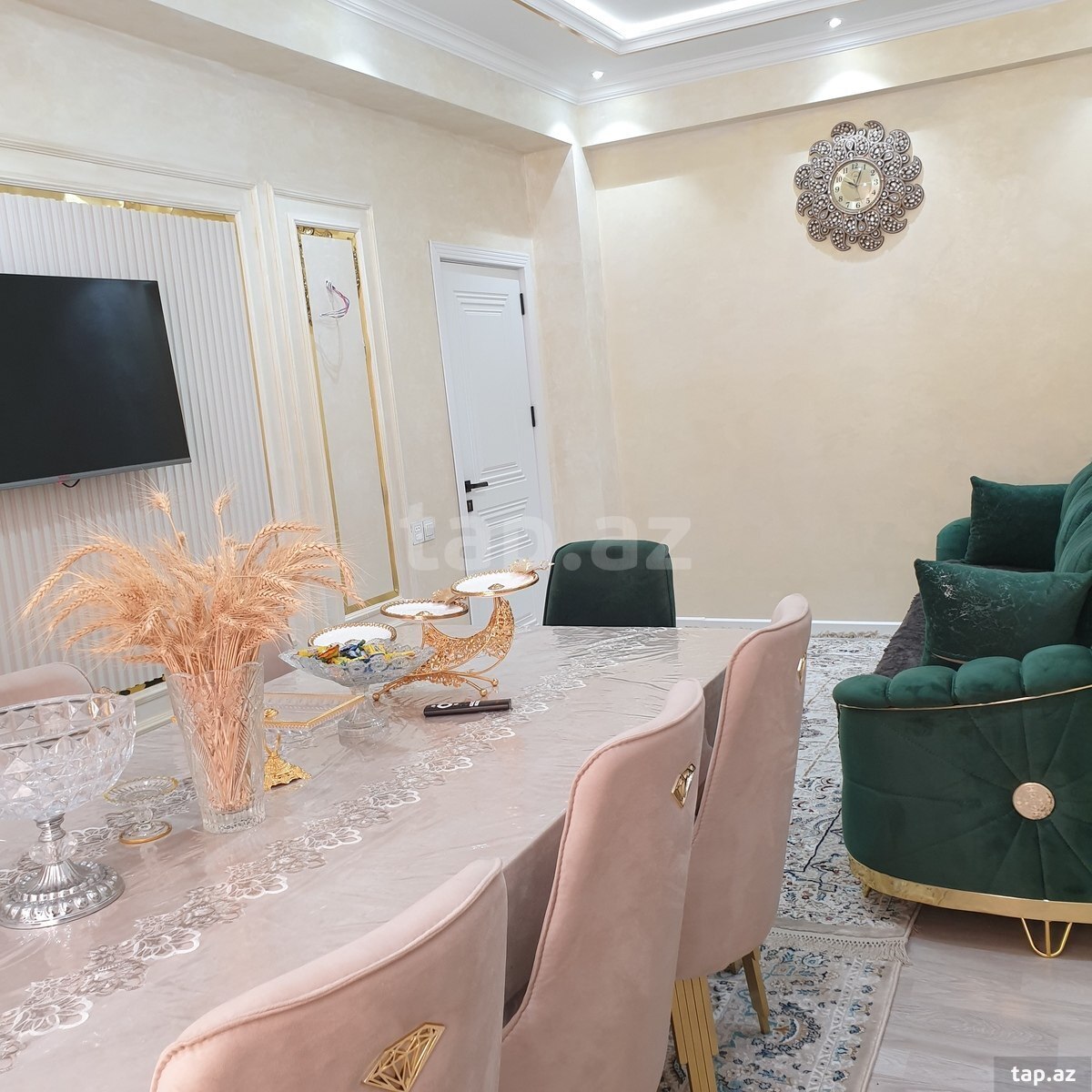 4-otaqlı yeni tikili, Xaçmaz ş., 100 m²