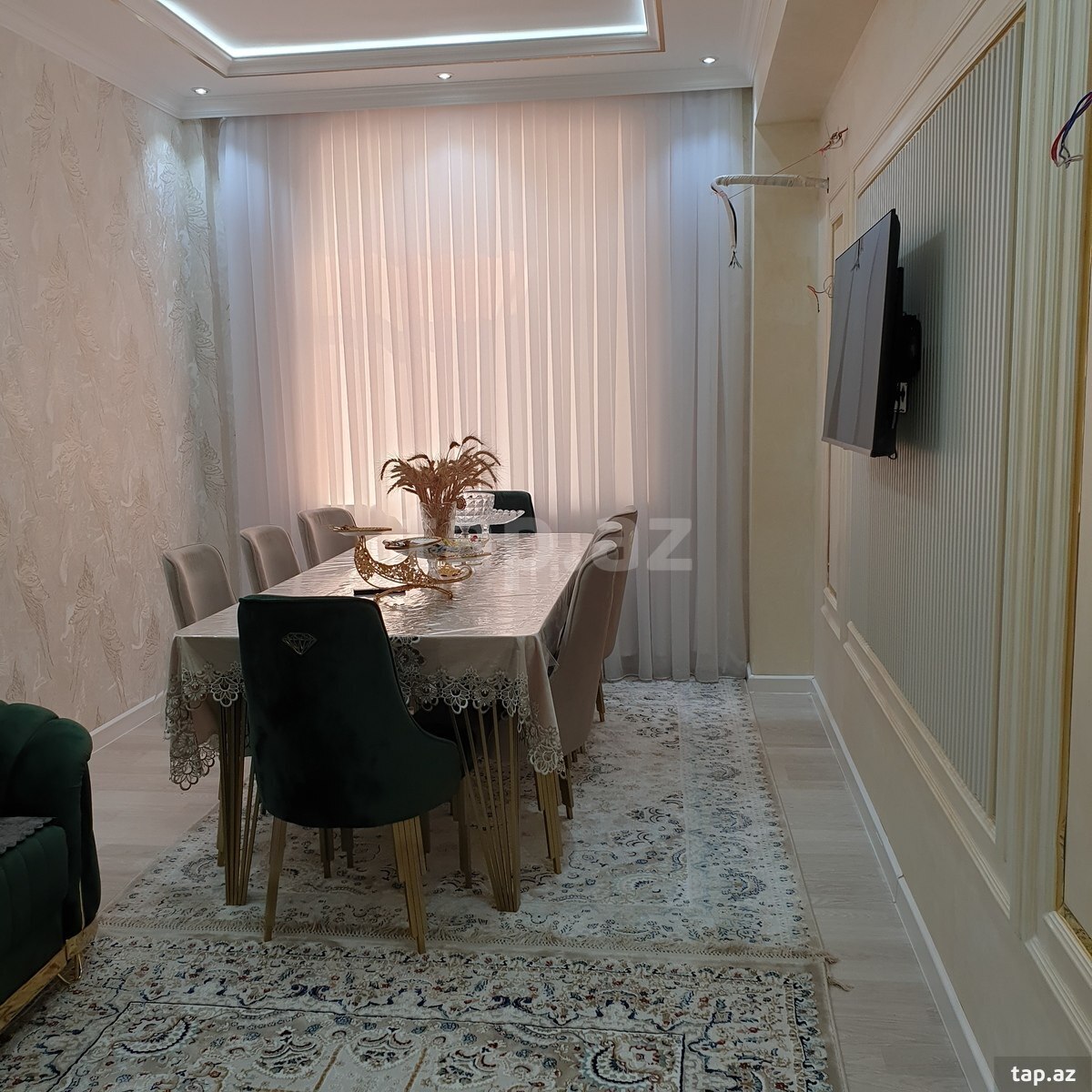 4-otaqlı yeni tikili, Xaçmaz ş., 100 m²