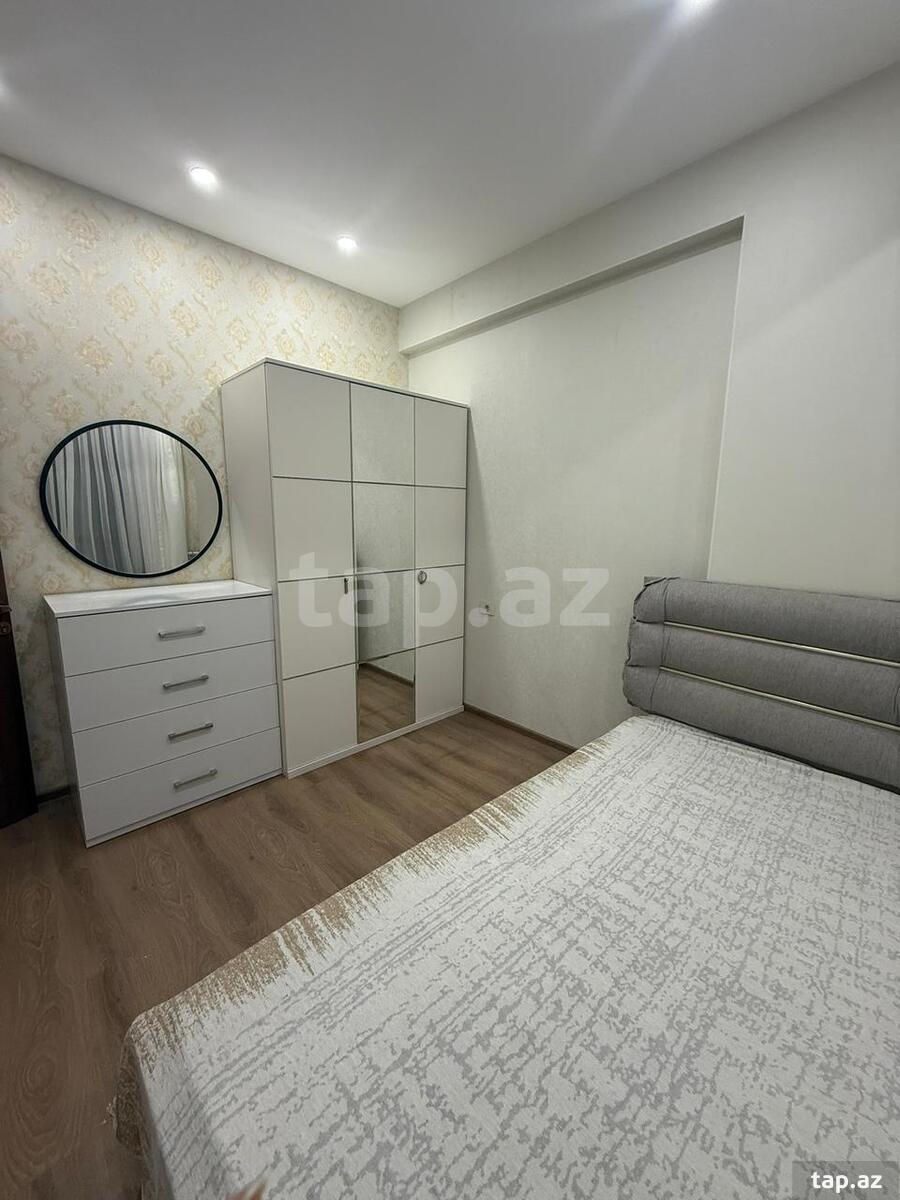 2-otaqlı yeni tikili kirayə verilir, Gəncə pr., 55 m² (4)