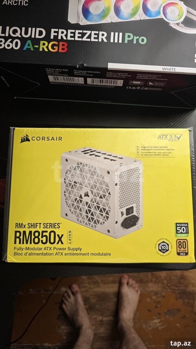 Qida bloku Corsair RM850x White 