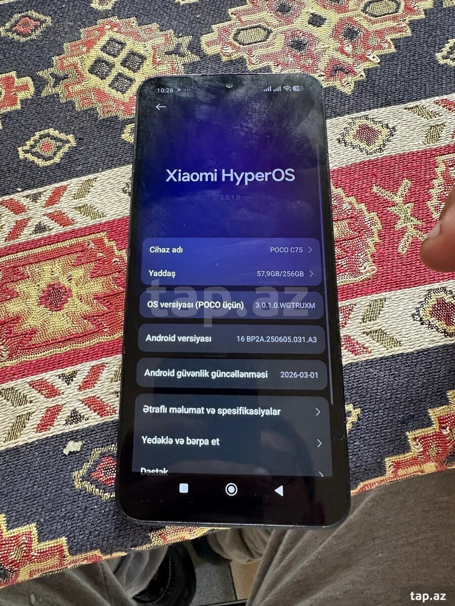 Xiaomi Poco C75 Black 256GB/8GB