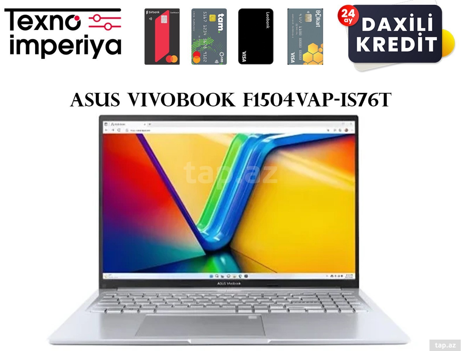 Asus Vivobook F1504VAP-IS76T (90NB13Y2-M007H0)