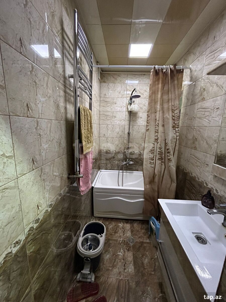 5-otaqlı mənzil, Həzi Aslanov m., 120 m² (15)