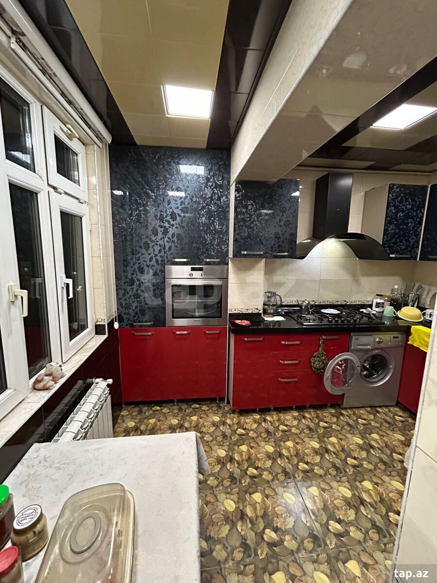 5-otaqlı mənzil, Həzi Aslanov m., 120 m² (13)