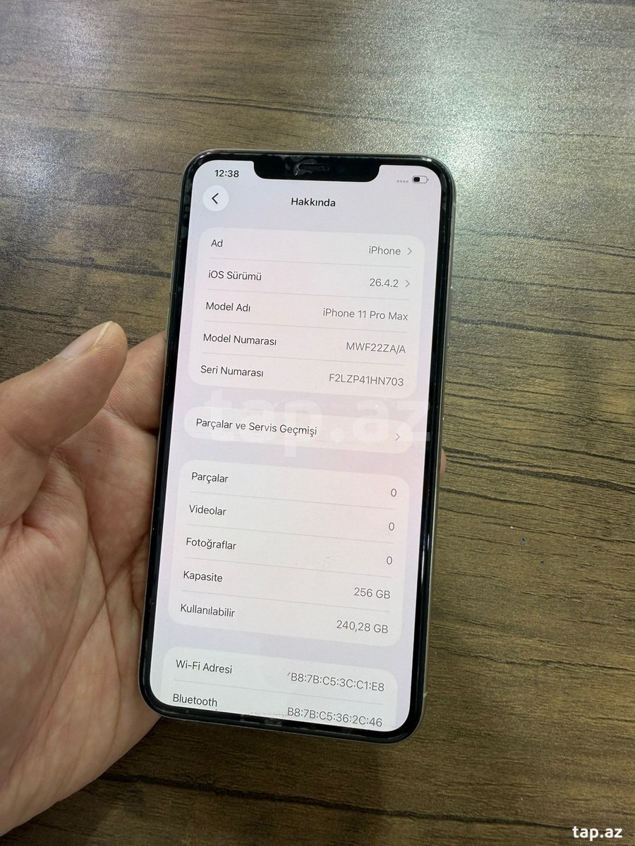 Apple iPhone 11 Pro Max Silver 256GB/4GB (3)