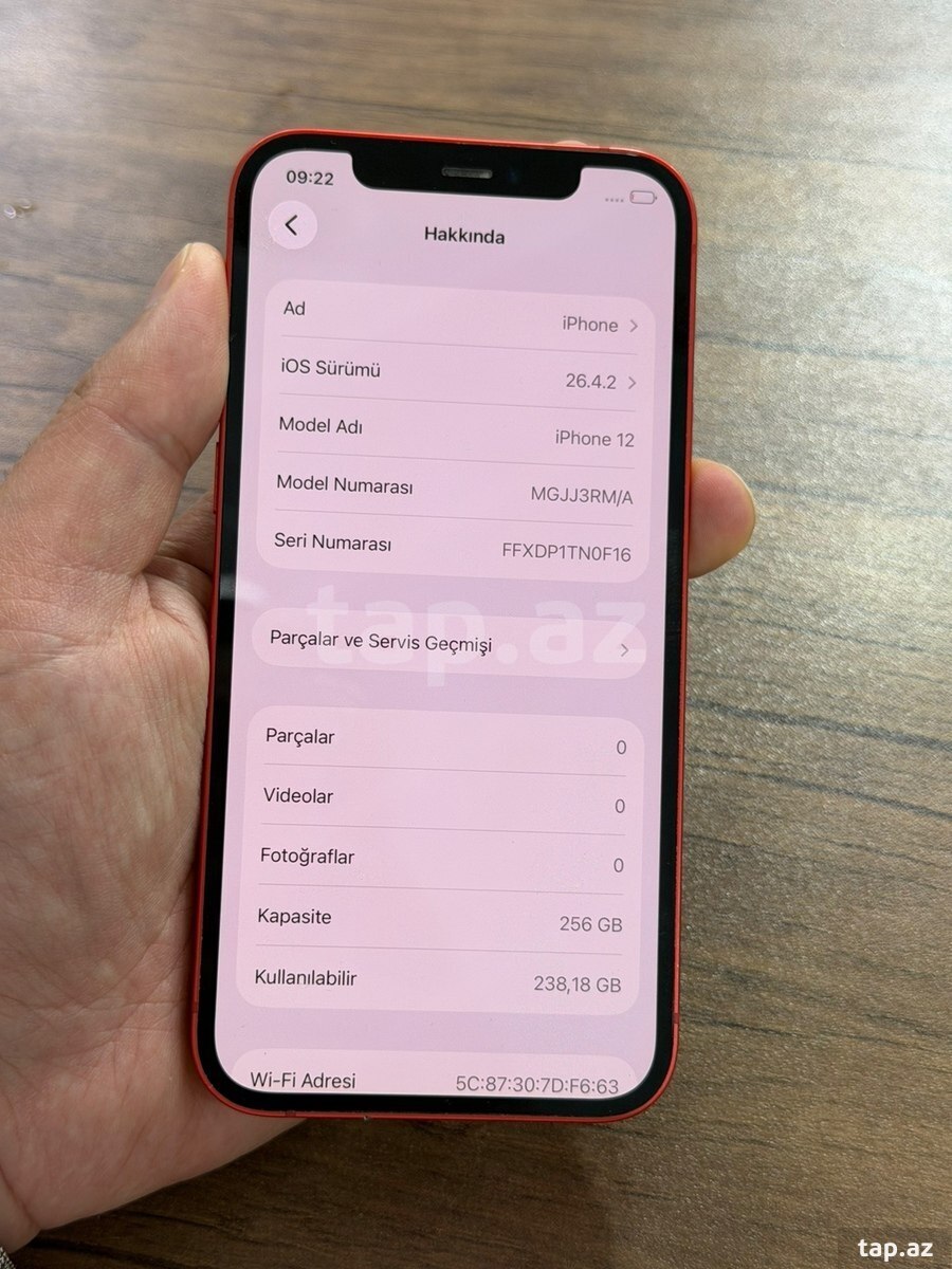 Apple iPhone 12 Red 256GB/4GB (4)