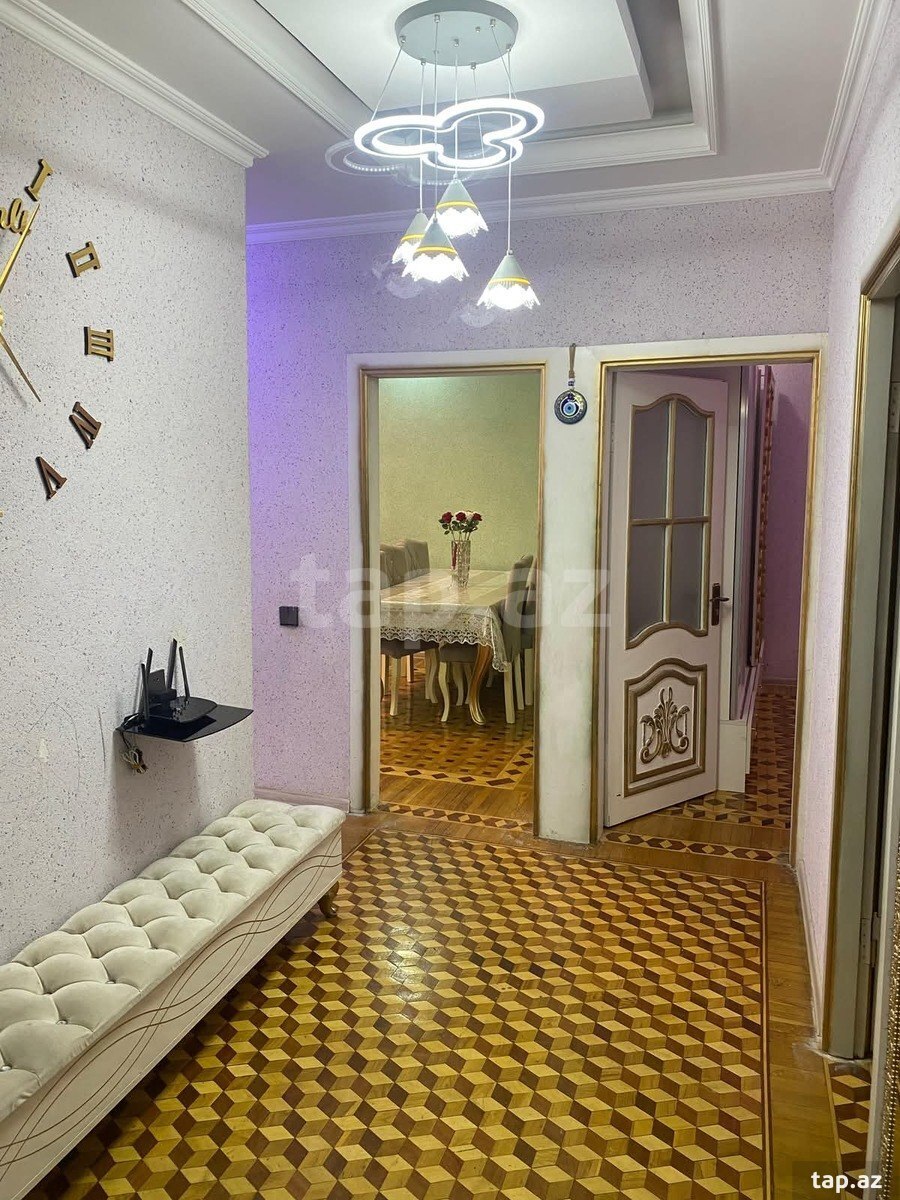 4-otaqlı mənzil, N.Nərimanov m., 120 m² (16)