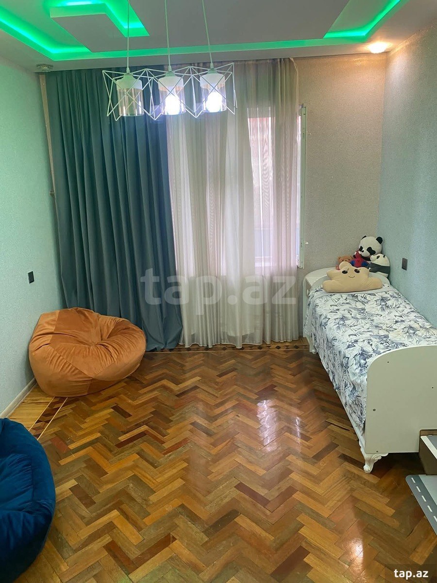 4-otaqlı mənzil, N.Nərimanov m., 120 m² (12)