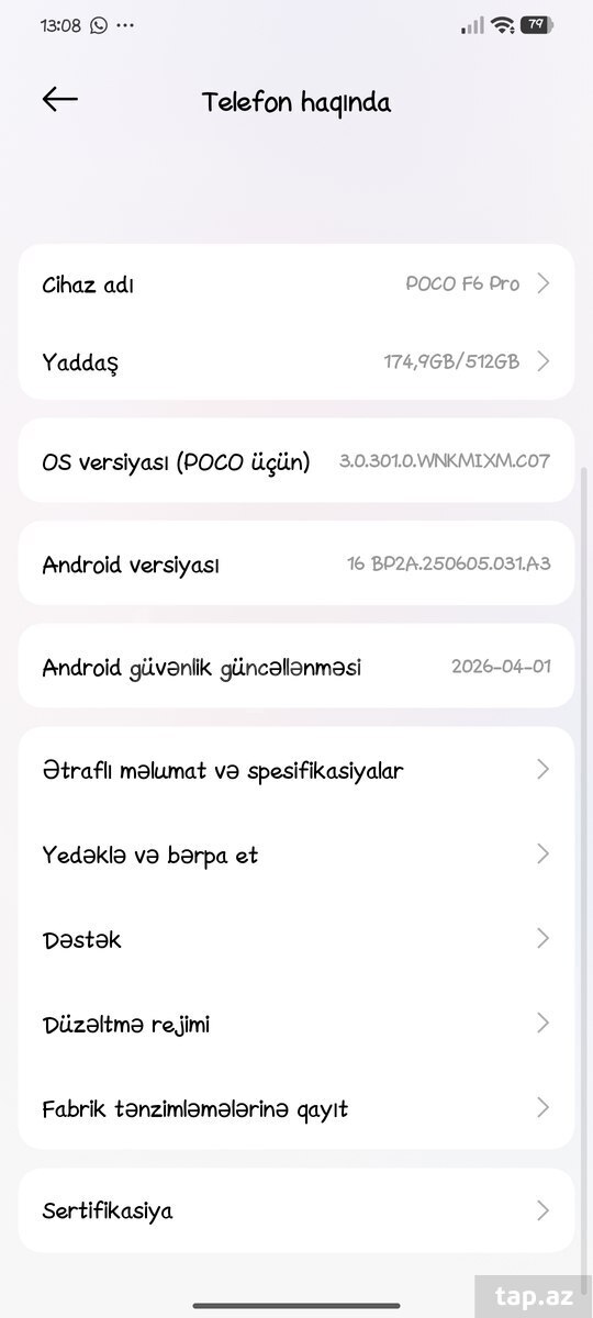 Xiaomi Poco F6 Pro White 512GB/12GB (5)