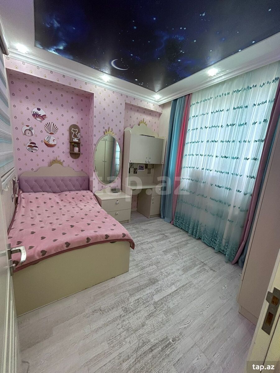 3-otaqlı yeni tikili, İnşaatçılar m., 100 m² (12)