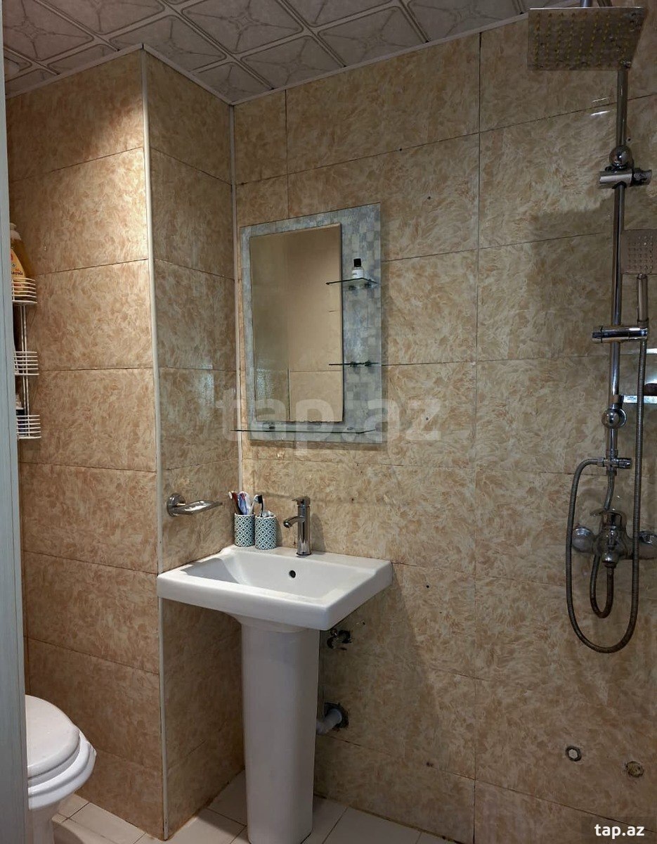 2-otaqlı yeni tikili, İnşaatçılar m., 80 m² (15)
