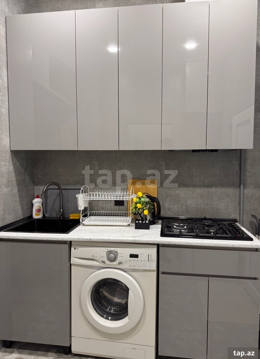 2-otaqlı yeni tikili kirayə verilir, Nizami küç., 60 m²