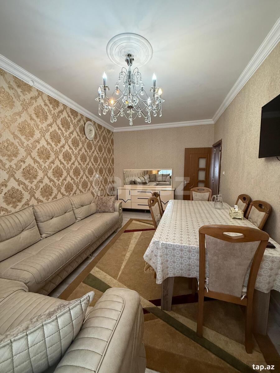 3-otaqlı mənzil, Xalqlar m., 80 m²