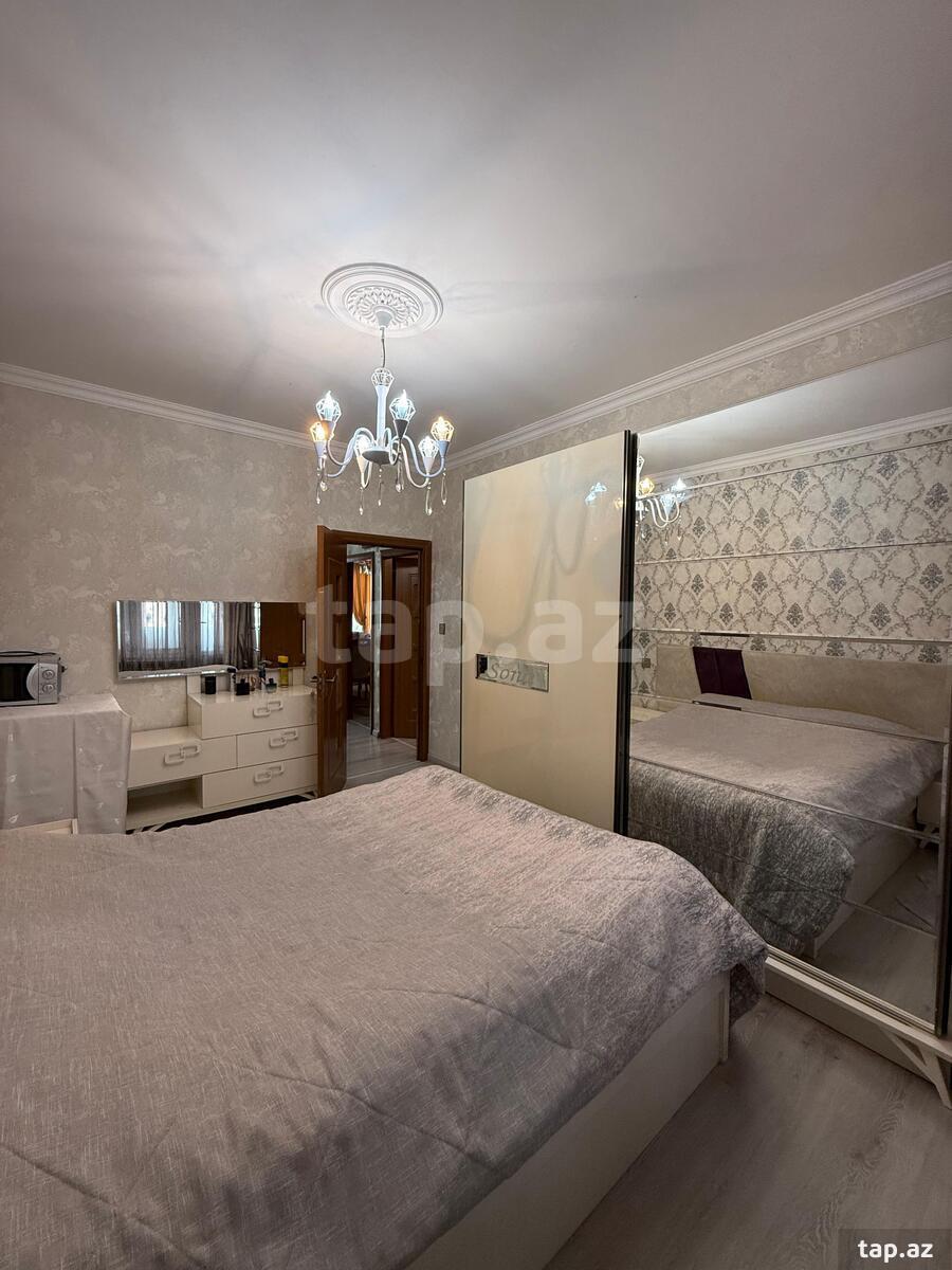 3-otaqlı mənzil, Xalqlar m., 80 m²