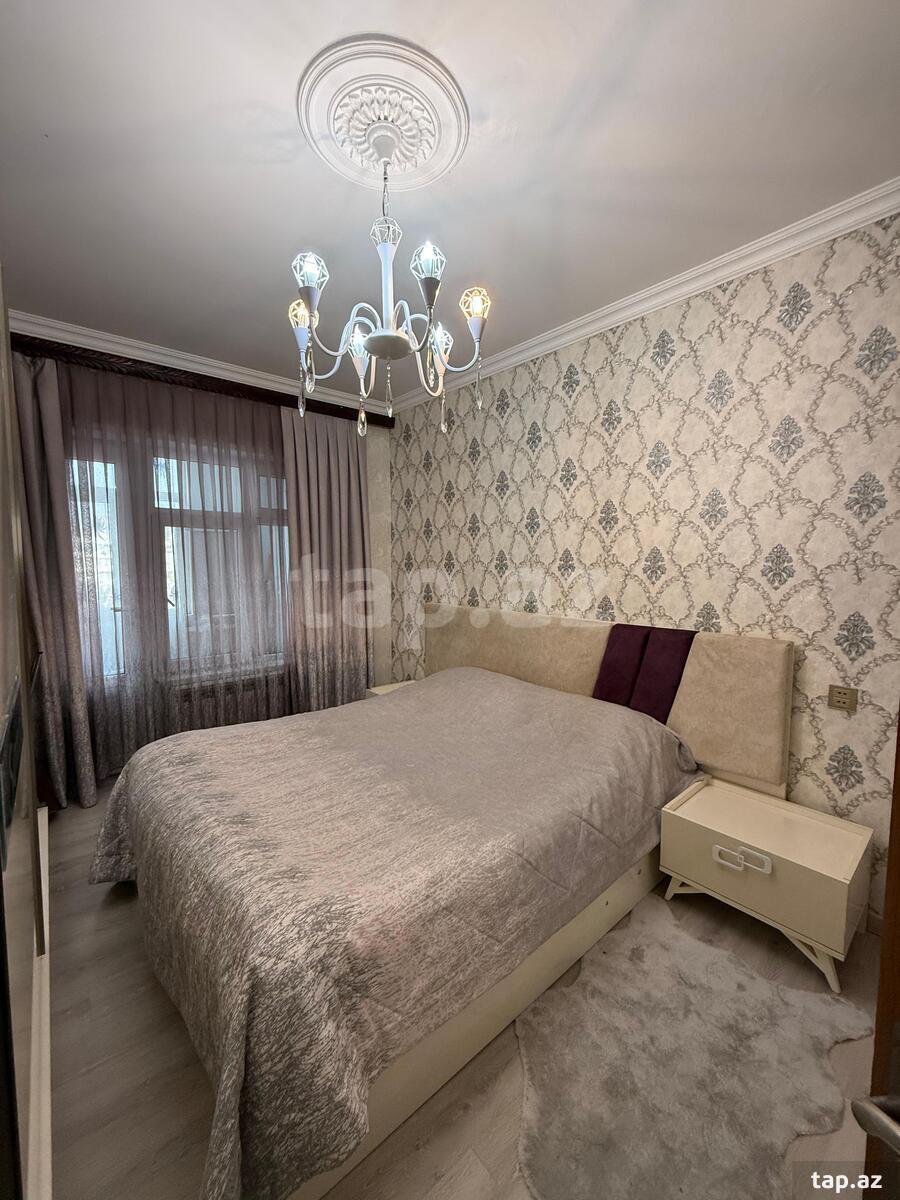 3-otaqlı mənzil, Xalqlar m., 80 m²