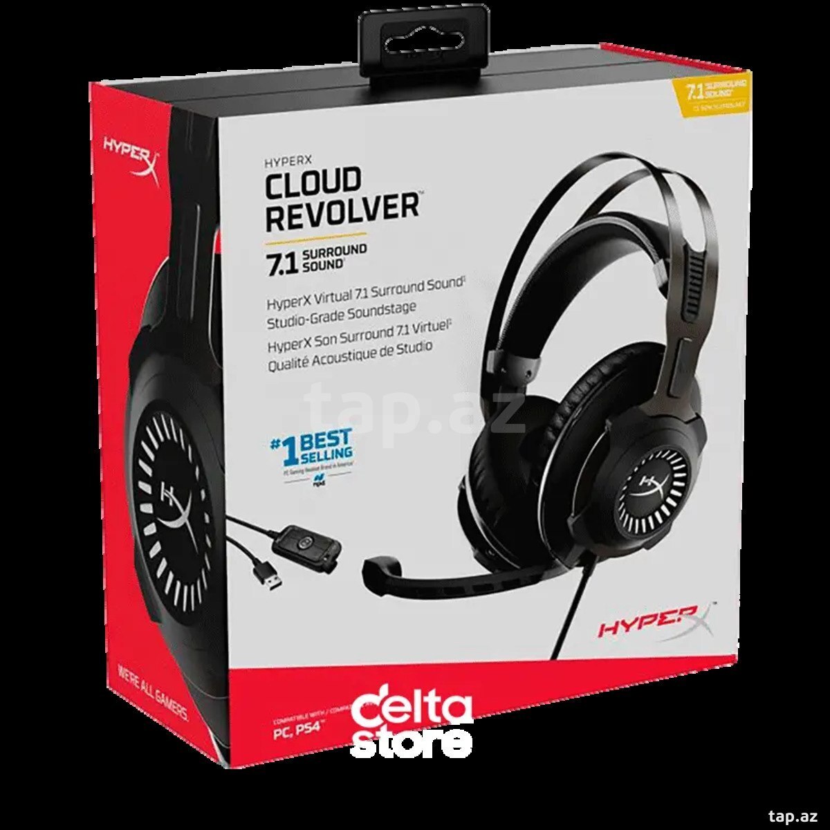 HyperX Cloud Revolver 7.1 Gaming Headset HHSR1-AH-GM/G