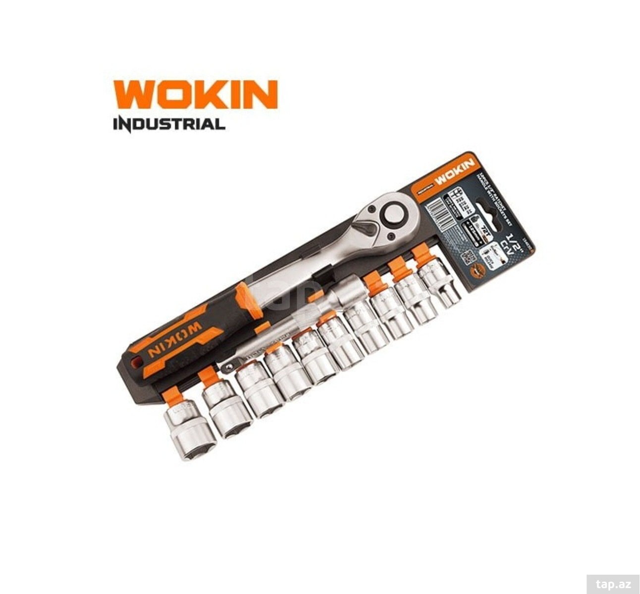 W154830 WOKIN başlıq açar dəst 12 ədəd 1/2"