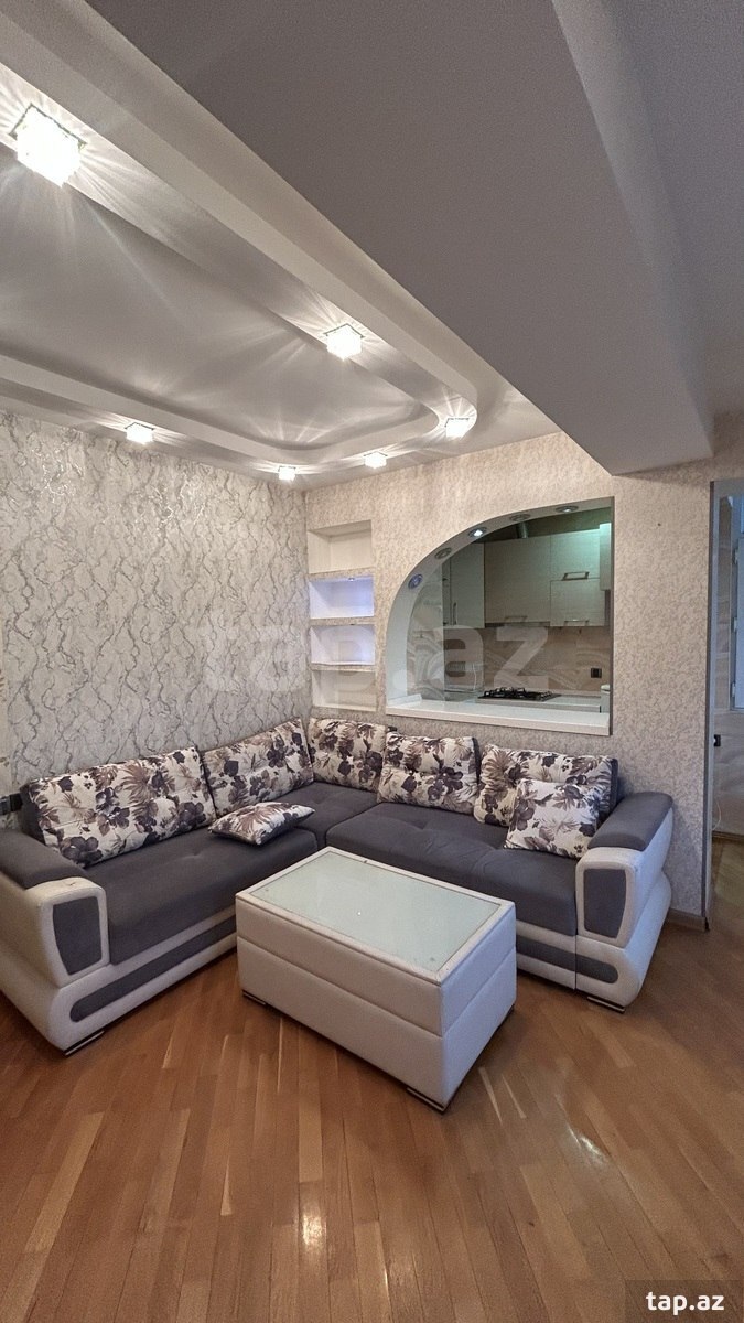 3-otaqlı yeni tikili kirayə verilir, Əsəd Əhmədov küç., 70 m² (4)