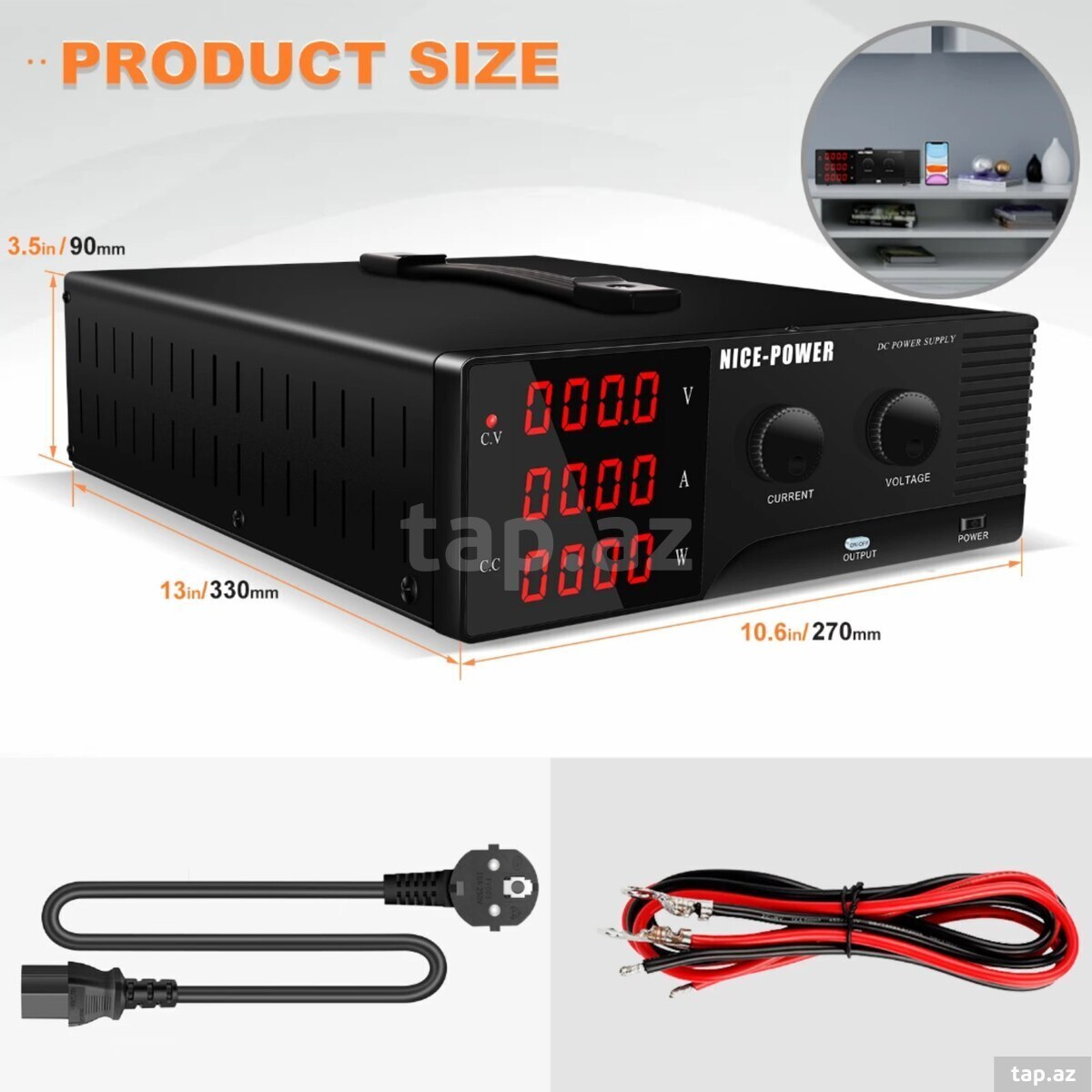 Nicepower 100v 10a qida bloku (3)