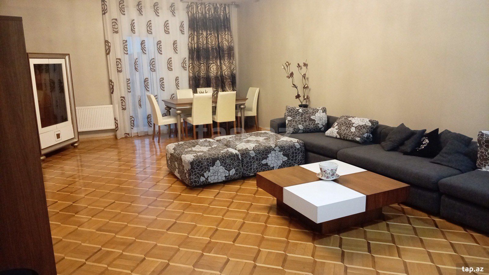 4-otaqlı yeni tikili, Gənclik m., 180 m²