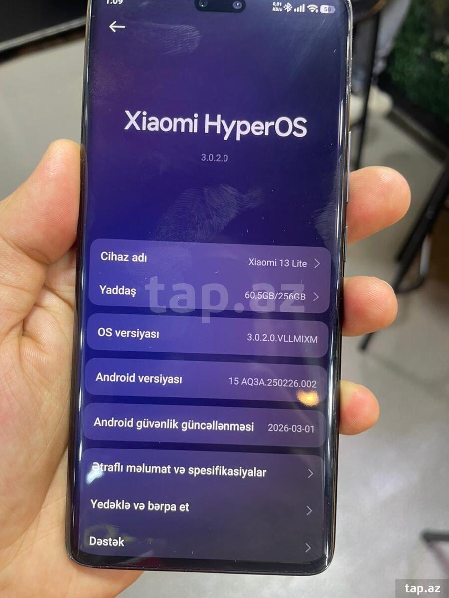 Xiaomi 13 Lite Black 256GB/8GB (7)