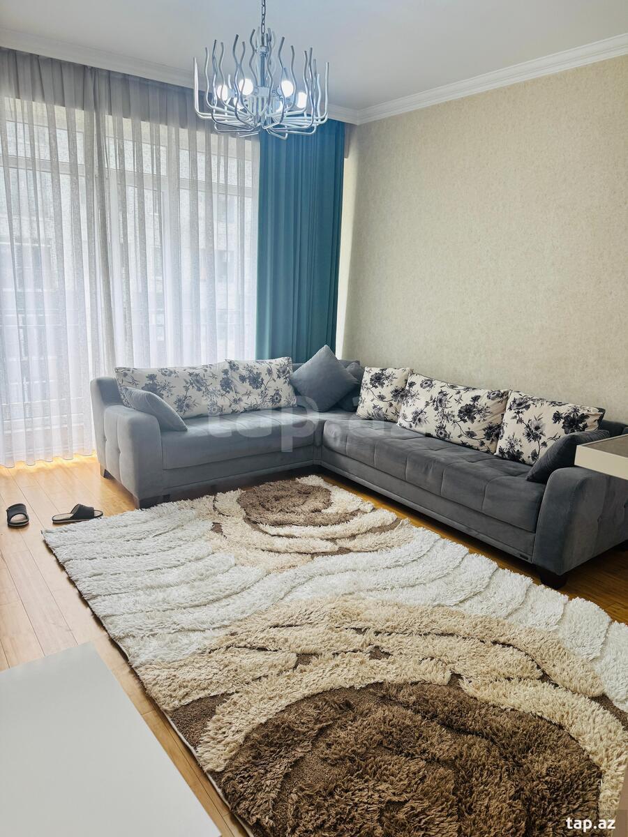 2-otaqlı yeni tikili kirayə verilir, Yasamal r., 60 m²