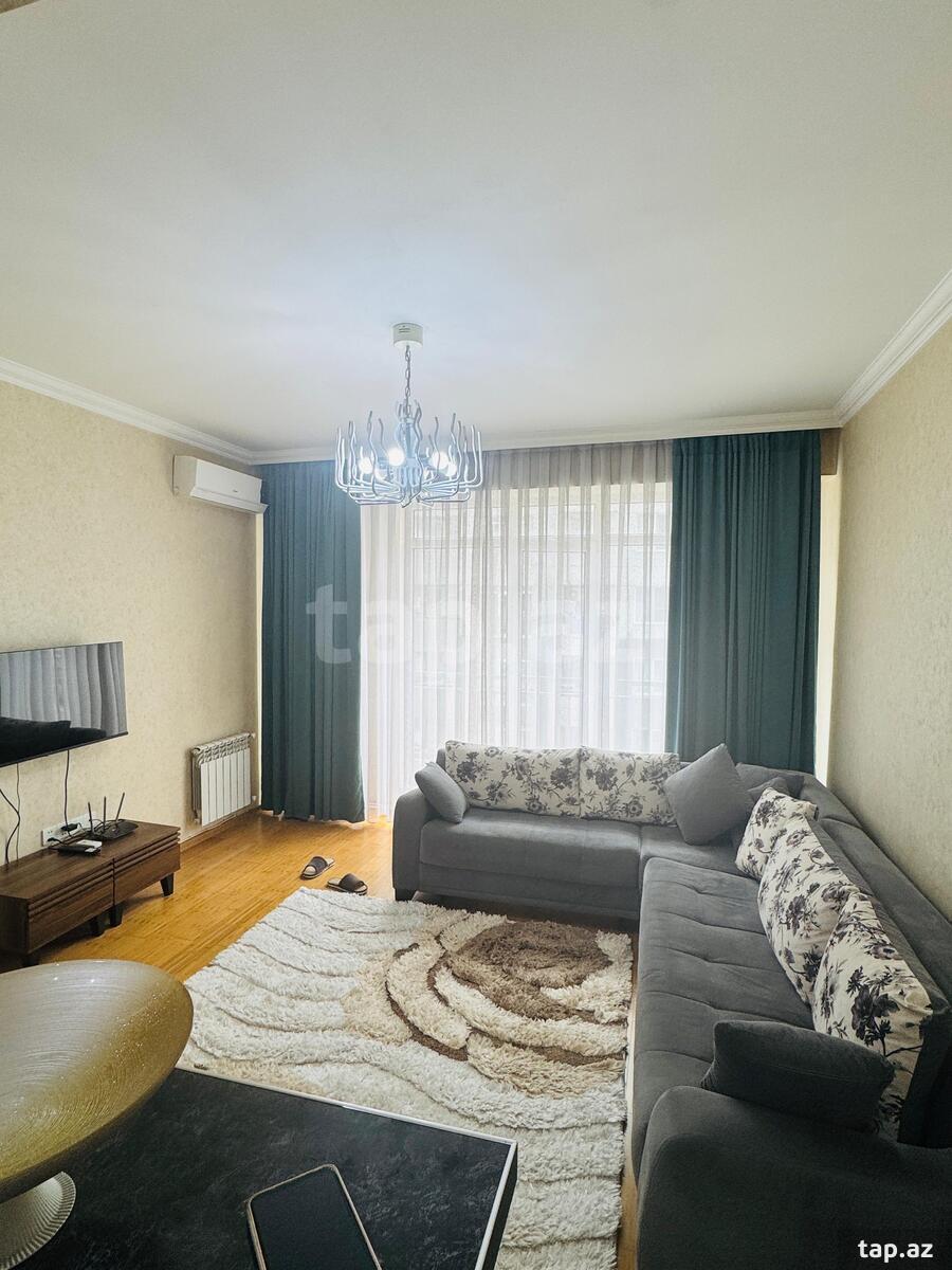 2-otaqlı yeni tikili kirayə verilir, Yasamal r., 60 m² (2)