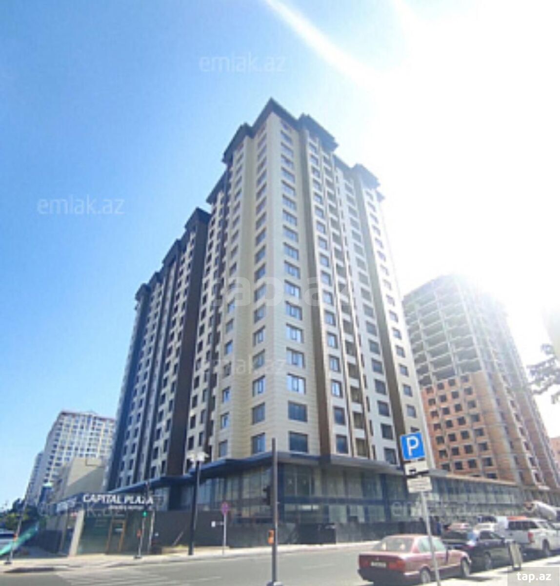 2-otaqlı yeni tikili kirayə verilir, Xətai m., 90 m²