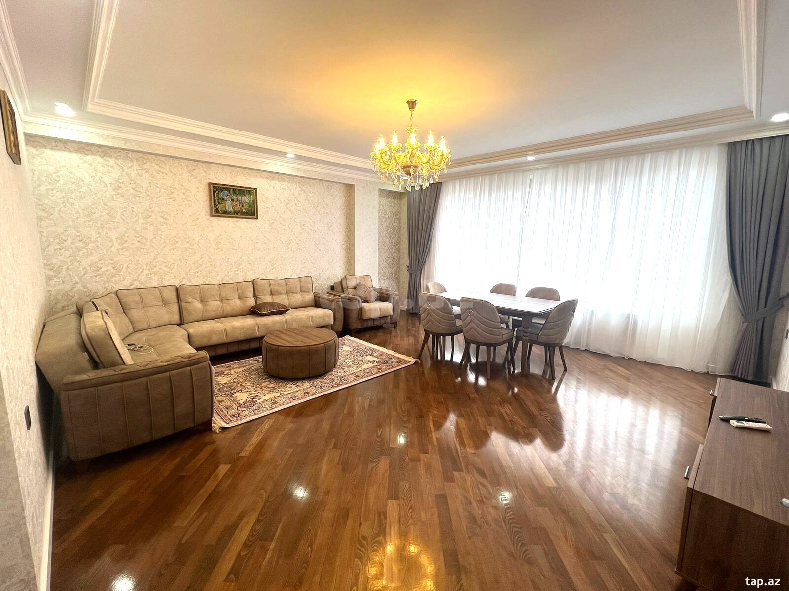 3-otaqlı yeni tikili kirayə verilir, Xətai m., 115 m²