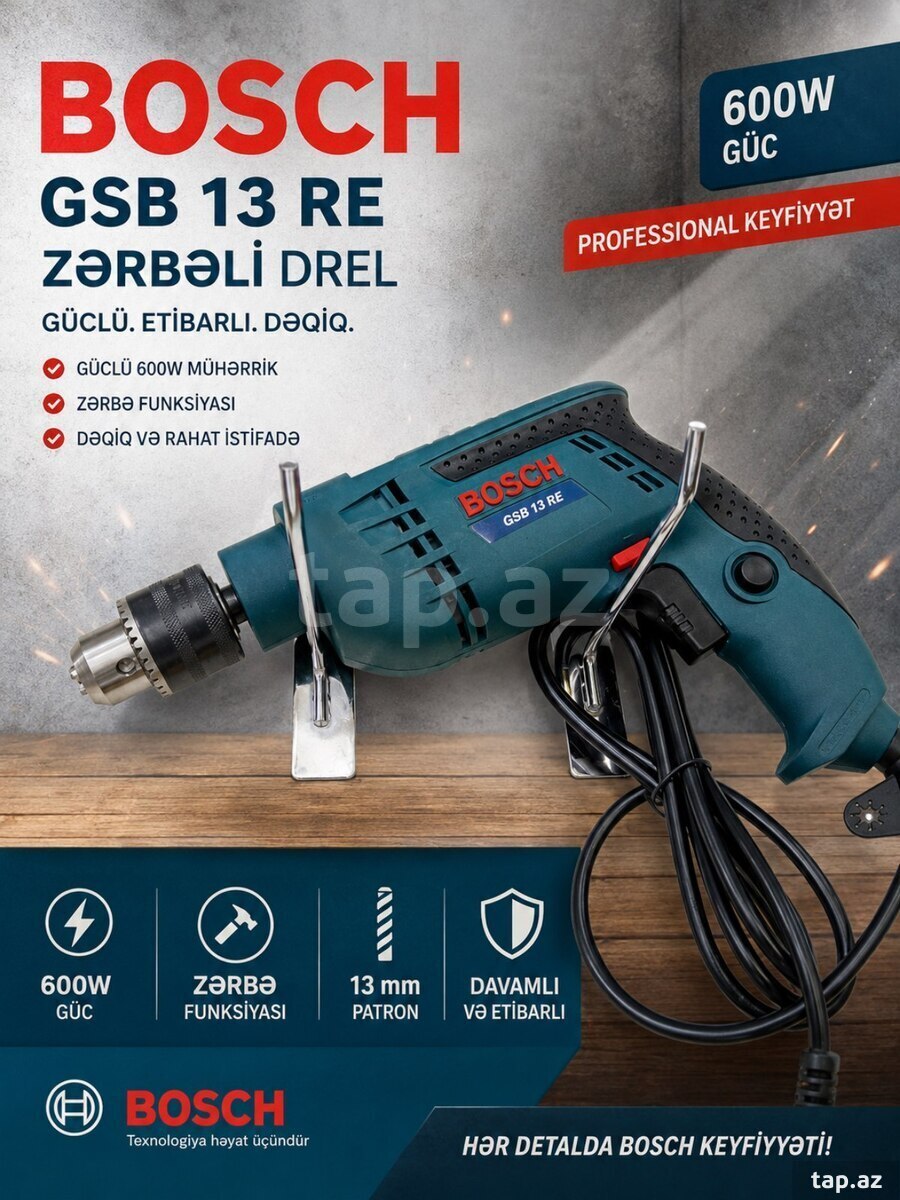 Drel BOSCH GSB 13 RE