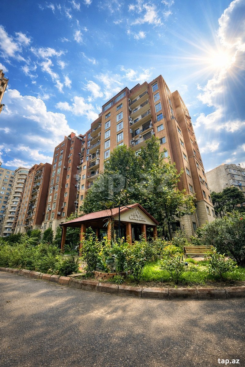 4-otaqlı yeni tikili, Nərimanov r., 180 m² (2)