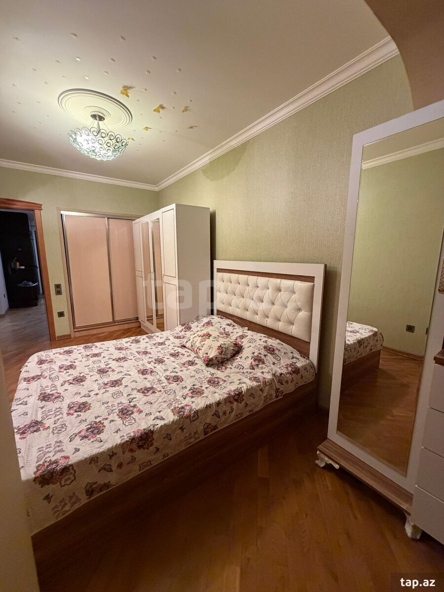 2-otaqlı yeni tikili kirayə verilir, İnşaatçılar m., 92 m² (6)
