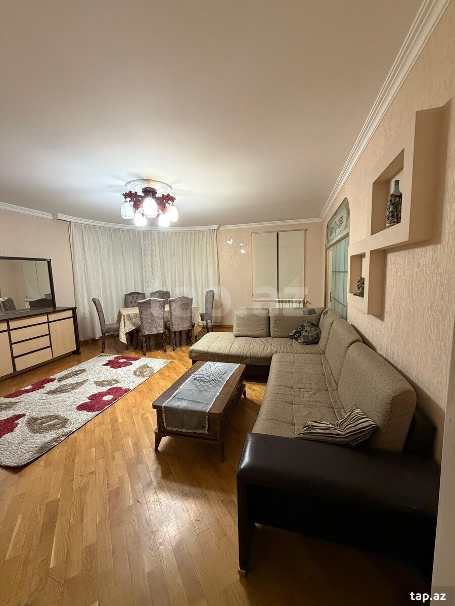 2-otaqlı yeni tikili kirayə verilir, İnşaatçılar m., 92 m² (3)