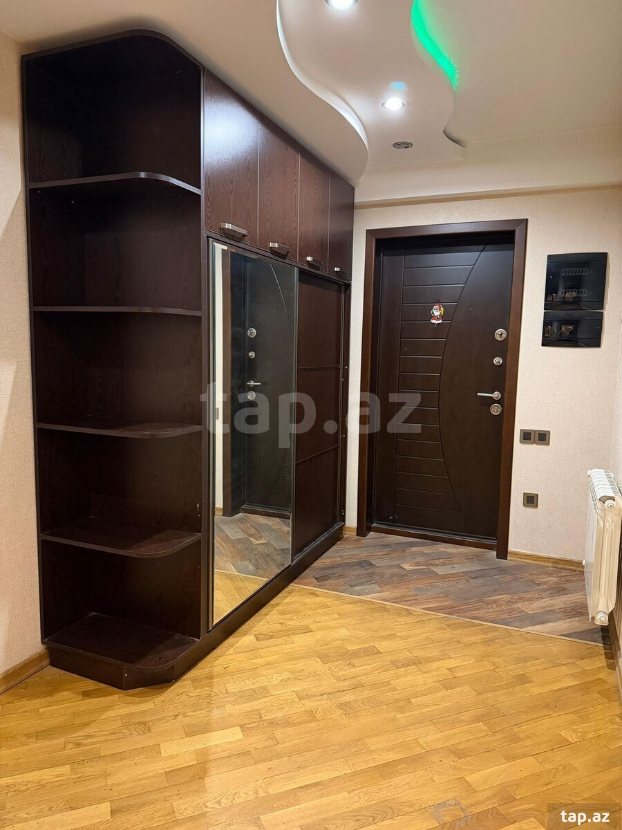 2-otaqlı yeni tikili kirayə verilir, İnşaatçılar m., 92 m² (10)